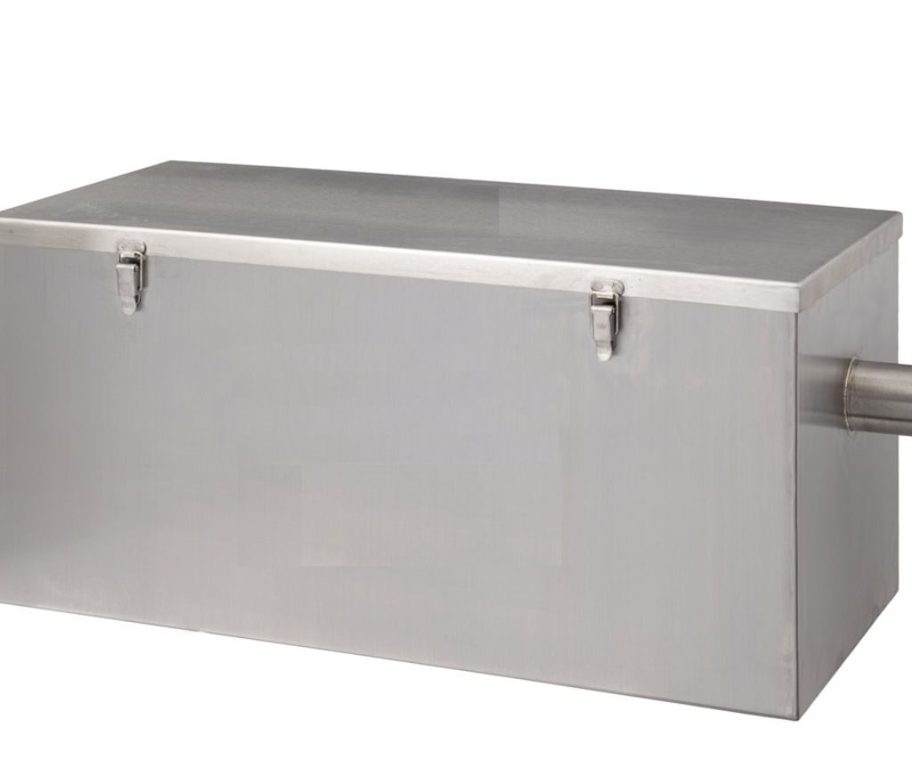 Grease trap installation for commercial kitchen in Dubai Commercial grease trap system installed in Dubai restaurant Industrial grease trap for hotel kitchen drainage in Dubai Underground grease trap setup for food facility in Dubai Stainless steel grease trap supply and installation in Dubai